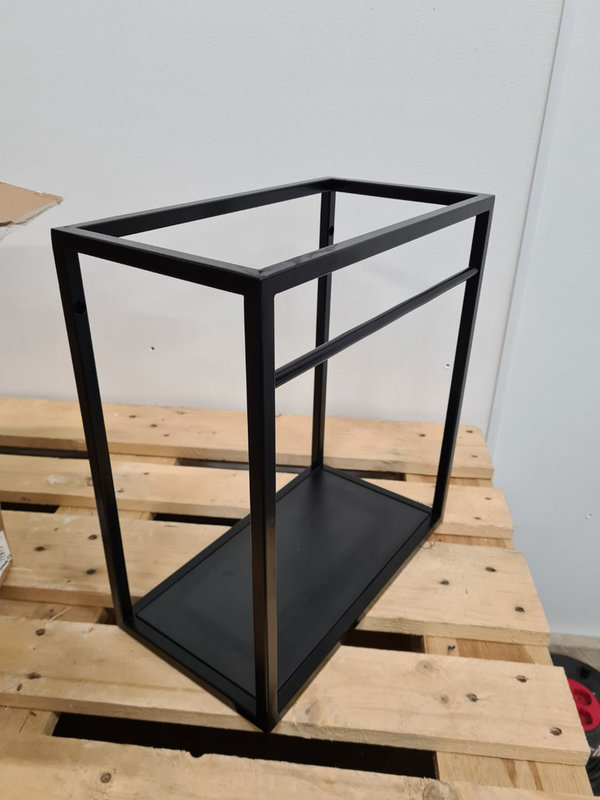 Fontein frame 40 x 22 x 45 cm mat zwart