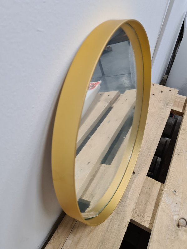Ink Spiegel rond 40 cm mat goud