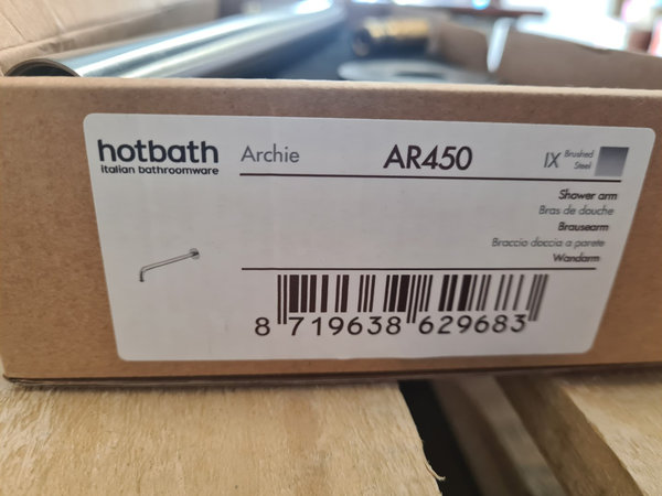 Hotbath Archie Wandarm 40 cm RVS 316 AR450IX