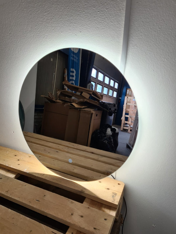 Spiegel rond 60 cm met verlichting (elmer)