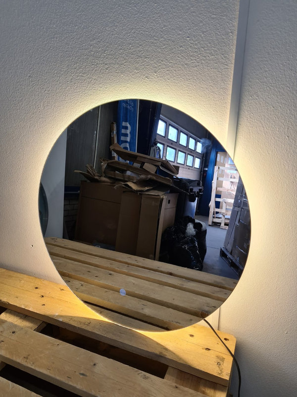 Gliss Design Spiegel rond 60 cm met verlichting