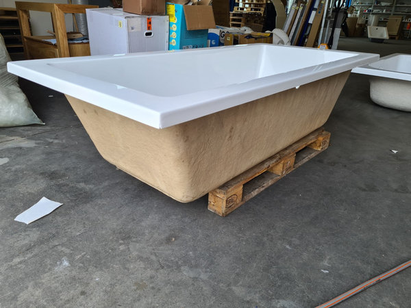 Inbouw ligbad 190 x 90 cm wit