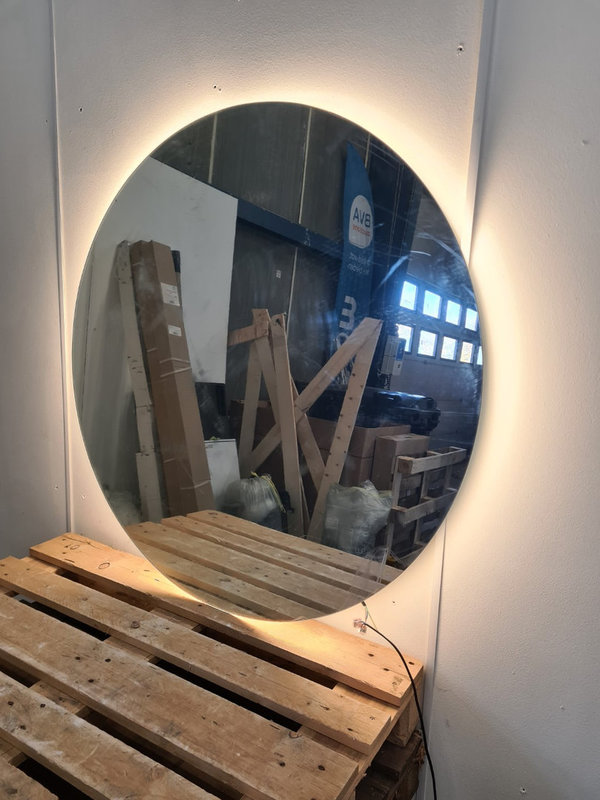 Adema Saniclass Spiegel 120 cm rond met verlichting en verwarming