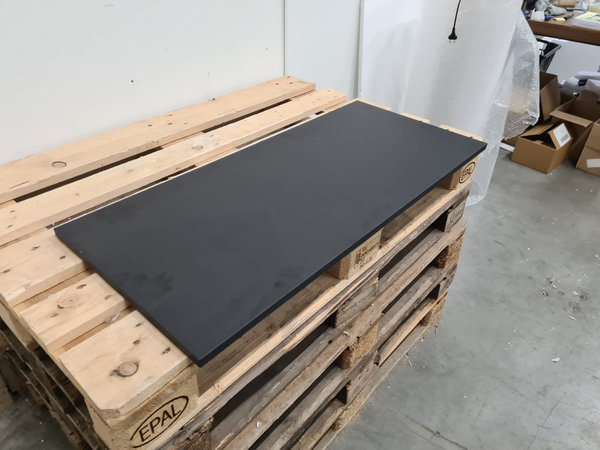 Gliss Design Topblad 100 x 45 cm mat zwart