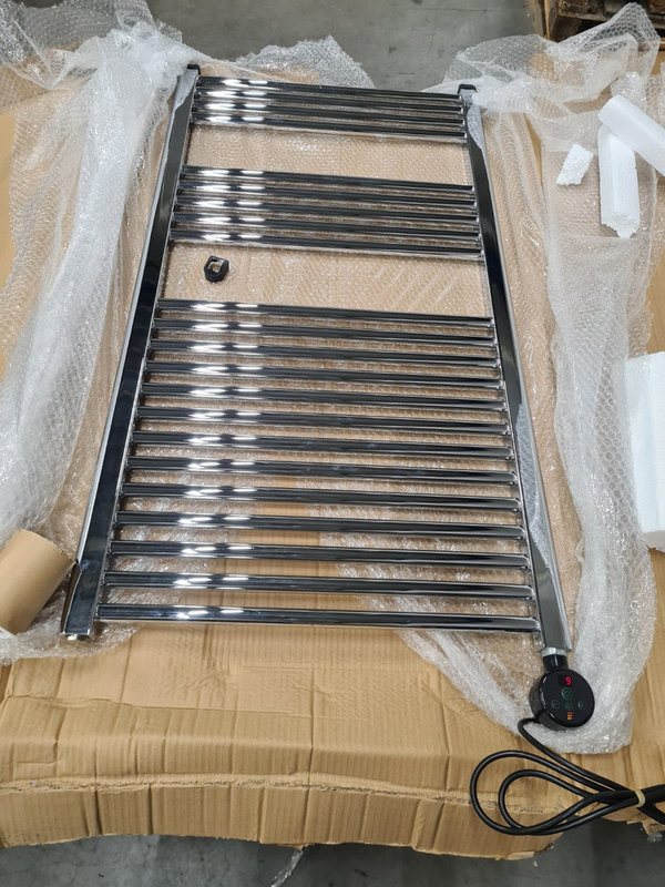Sanicare Radiator 110 x 60 cm chroom elektrisch