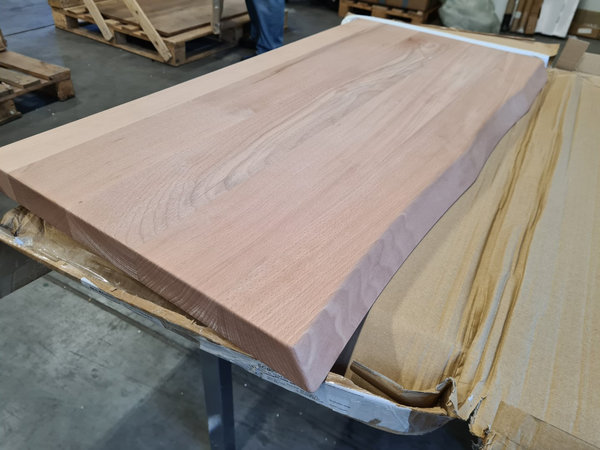 Gliss Design Wastafelblad 90 x 46 cm massief hout