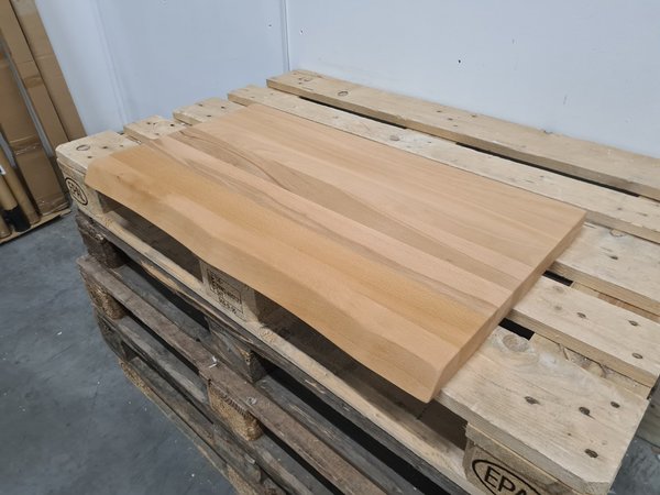 Gliss Design Wastafelblad 80 x 46 cm massief hout